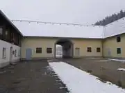 first snow in Upper Austria county