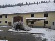 first snow in Upper Austria county